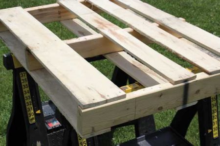 Pallet Wood Projects: DIY Pot Rack Image